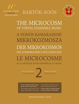 The Microcosm of String Ensemble Music Vol.2 based on Bela Bartok's Mikrokosmos - Intermediate