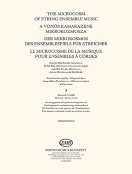 The Microcosm of String Ensemble Music Vol.3 based on Bela Bartok's Mikrokosmos - Advanced (for string quartet and quintet or string orchestra