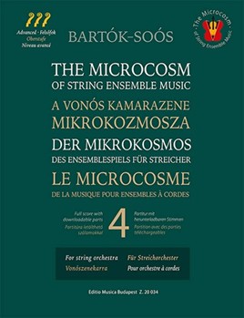 The Microcosm of String Ensemble Music Vol.4 based on Bela Bartok's Mikrokosmos for string orchestra