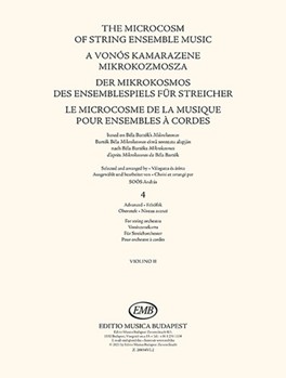 The Microcosm of String Ensemble Music Vol.4 based on Bela Bartok's Mikrokosmos for string orchestra