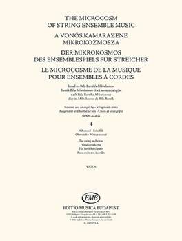 The Microcosm of String Ensemble Music Vol.4 based on Bela Bartok's Mikrokosmos for string orchestra