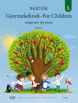 For Children Vol.I. Based on Hungarian Folk Tunes. Urtext (BB 53, 1908-1910, rev. 1943)