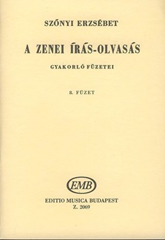 A zenei iras-olvasas gyakorlo fuzetei Vol.8