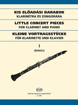LITTLE CONCERT PIECES Vol.1 for clarinet and piano