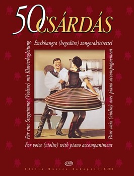 50 Csardas (Czardas) For voice (violin) with piano accompaniment