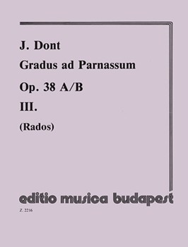 Gradus ad Parnassum Vol.3 30 intermediate exercises for violin with accompaniment of a second violin