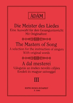 THE MASTERS OF SONG Vol.3 Works of Brahms, Cornelius, Franz, Schumann, Grieg, Balakirev, Borodin, Dargomyzhsky, Kjui, Rimsky-Korsakov for All Species of V
