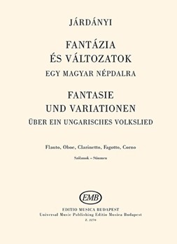 Fantasy and Variations on a Hungarian Folksong for wind quintet