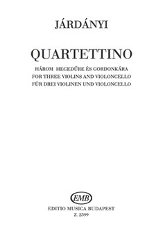 Quartettino for three violins and violoncello