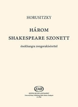 Harom Shakespeare-szonett enekhangra zongorakiserettel