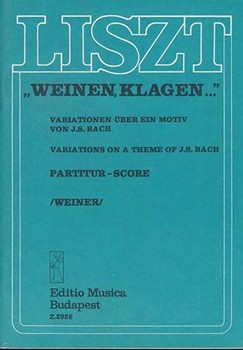 Weinen, Klagen Variations on the theme of J. S. Bach