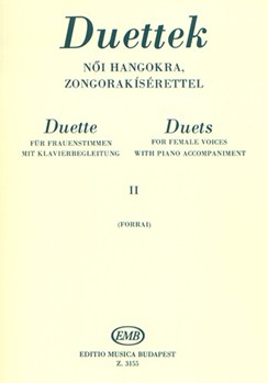 DUETS Vol.2 for female voices with piano accompaniment