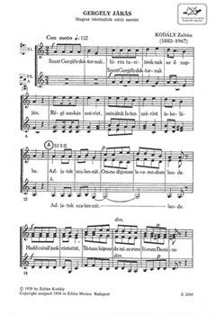 St. Gregory's Day after traditional songs of Hungarian school-boys