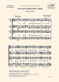 Tavaszi szeretok verse