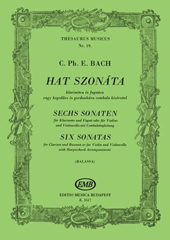 Six Sonatas for clarinet and bassoon
