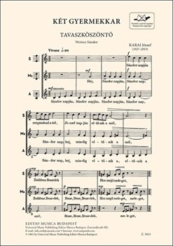 Two Children's Songs