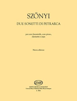 Due sonetti di Petrarca for chorus, clarinet and harp