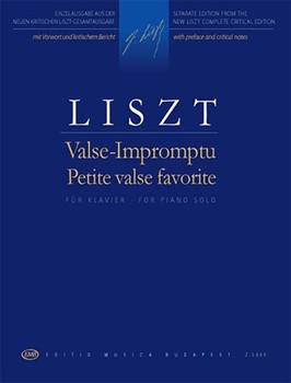 Valse-Impromptu, Petite valse favorite New, expanded edition