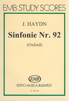 Symphony No. 92 in G major "Oxford"