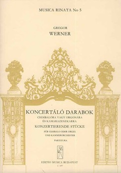 Concertante Pieces for harpsichord or organ and chamber orchestra