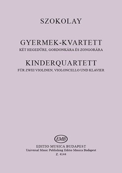 Children's Quartet for two violins, violoncello and piano