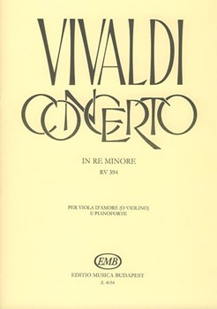 Concerto in re minore per viola d'amore (o violino), archi e cembalo RV 394 (F. II. No. 2, P.V. 288)
