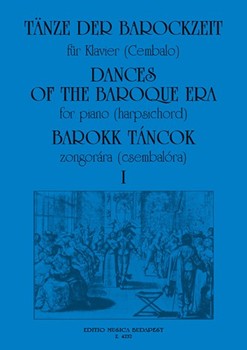 DANCES OF THE BAROQUE ERA Vol.1 for piano (harpsichord)
