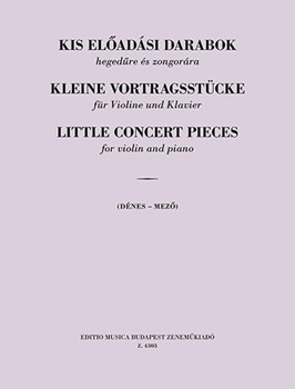 SMALL CONCERT PIECES for violin and piano