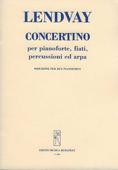Concertino for piano solo, winds, percussion and harp