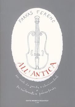 All'antica for viola da gamba (or violoncello) and harpsichord (or piano)
