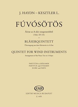 Quintet for wind instruments Arrangement of the Piano Trio in A Major (Hob. XV: 18)