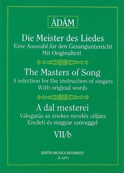 THE MASTERS OF SONG Vol.7/b Songs by Schubert for High Voice