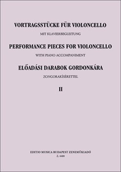 PERFORMANCE PIECES FOR VIOLONCELLO WITH PIANO ACCOMPANIMENT Vol.2