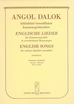 ENGLISH SONGS from Elisabethan Songbooks for various chamber ensembles