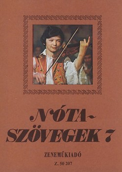 Notaszovegek Vol.7