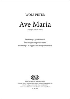 Ave Maria Voice and guitar - voice and piano - voice, mixed choir and piano