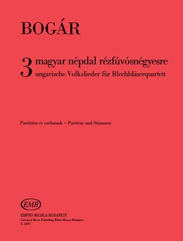 Three Hungarian Folksongs for brass quartet