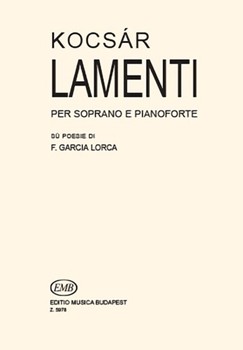 Lamenti to poems by F. Garcia Lorca