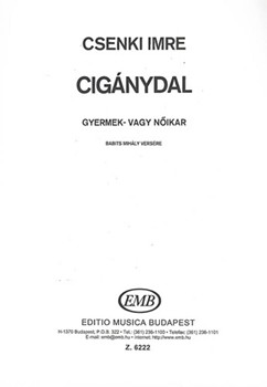 Ciganydal gyermek- vagy noi karra