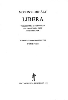 Libera for mixed voices and string instruments