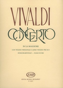Concerto in la maggiore con violino principale e altro violino per eco, RV 552
