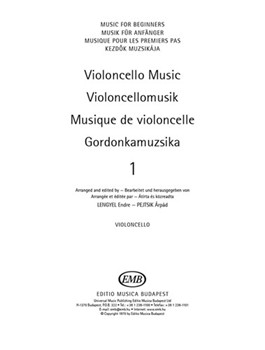 Violoncello Music 1 violoncello part
