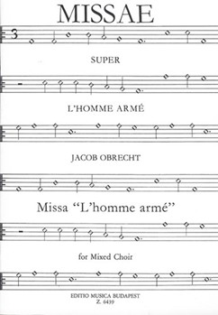 Missa L'homme arme for mixed chorus