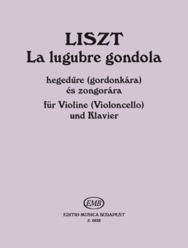 La lugubre gondola for violin (violoncello) and piano