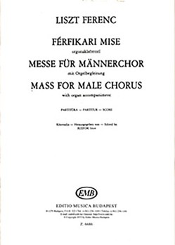 Messe for Male Choir with organ accompaniment