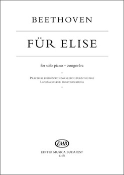 Fur Elise Practical edition with no need to turn the page