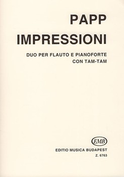 Impressioni Duo for flute and piano with tam-tam