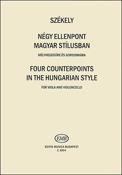 Four counterpoints in the hungarian style for viola and violoncello