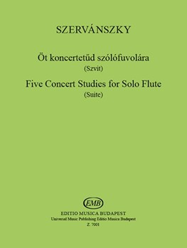 Five Concert Studies for Solo Flute (Suite)