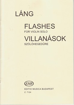 Flashes for violin solo